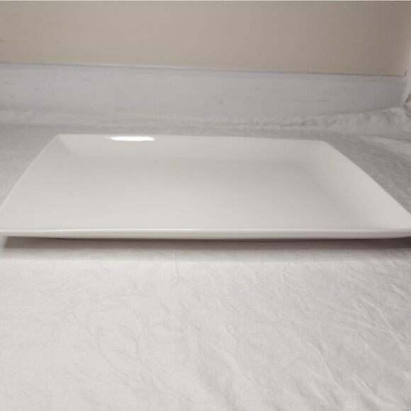 White Serving Platter Dish Set - Picture 6 of 15